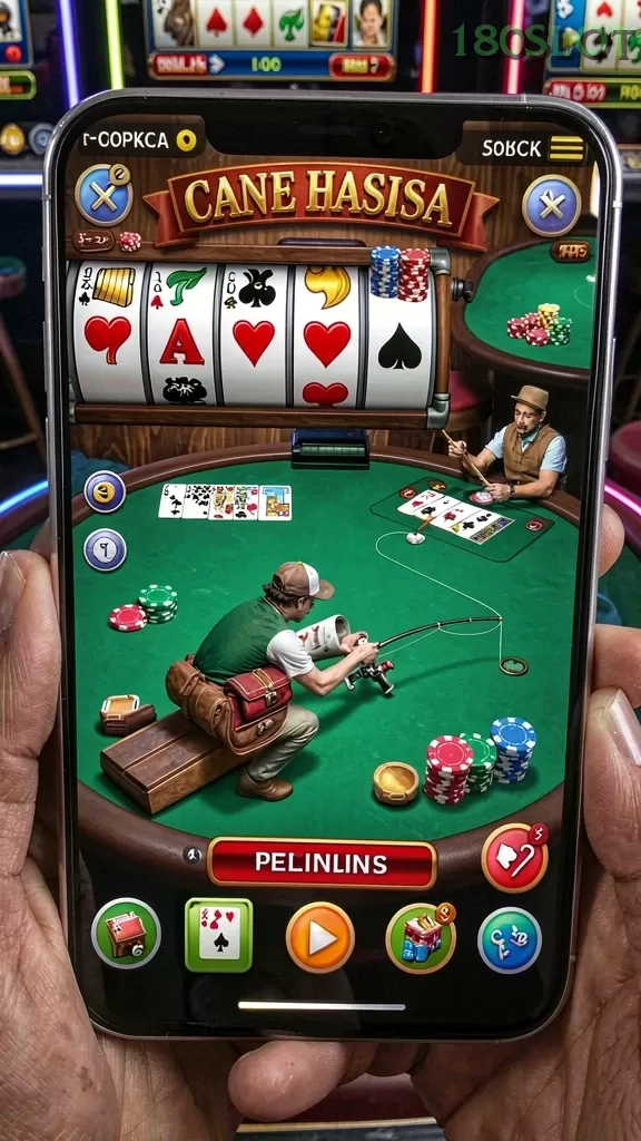 Cuplikan layar DHX4D — menu navigasi